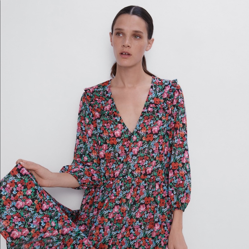 Stunning Zara floral dress